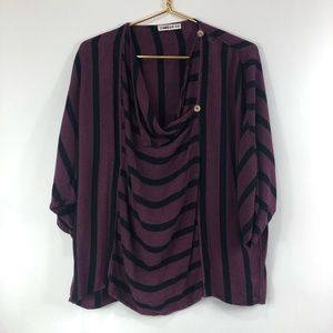 Timbuktu vintage 80's stripe top